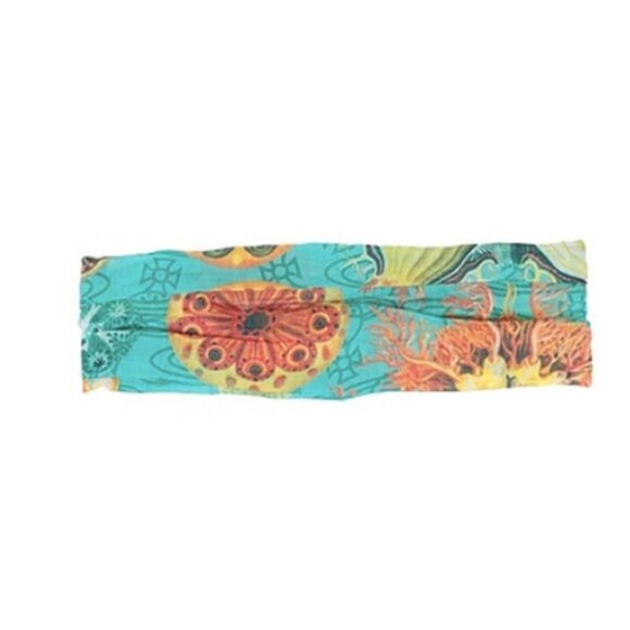 Vivienne Westwood floral headband Turquoise